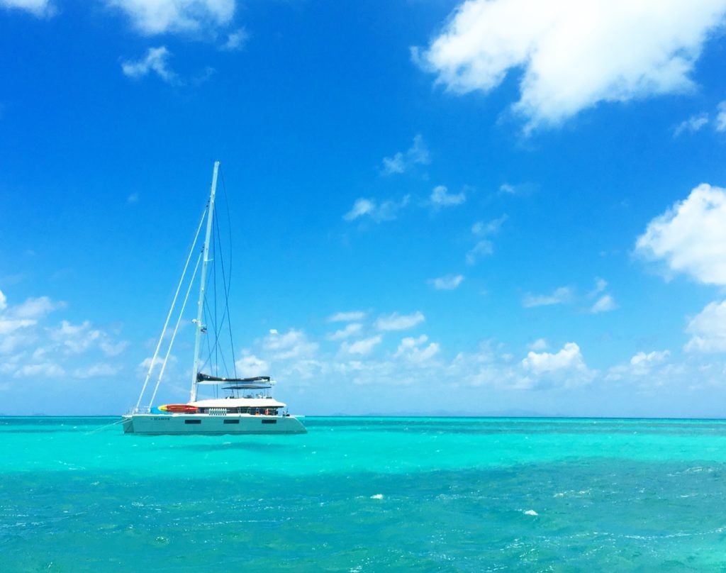 We went on a 10 day sailing charter about the British Virgin Islands and it was AMAZING! This bareboat charter with Sunsail in the BVIs is something I definitely recommend doing.