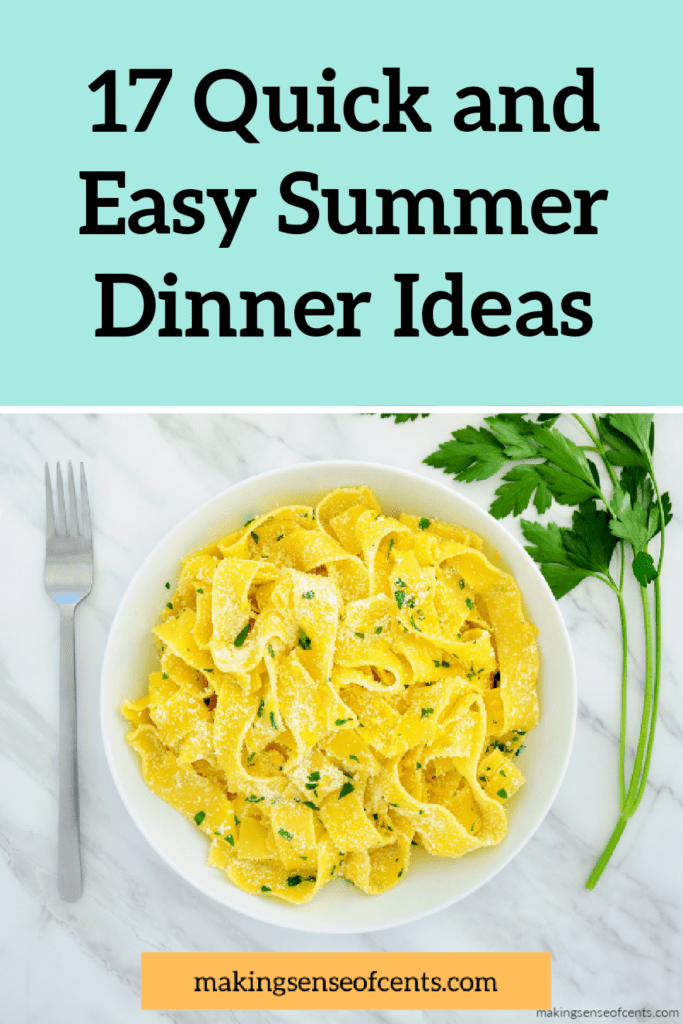 summer dinner ideas